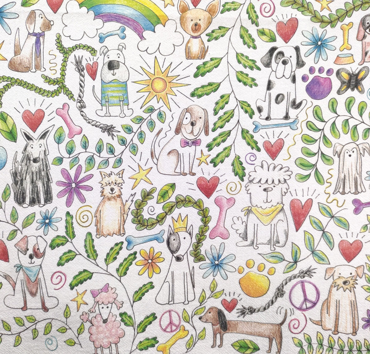 Doodle Dog Greeting Card