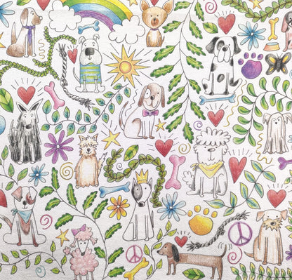 Doodle Dog Greeting Card