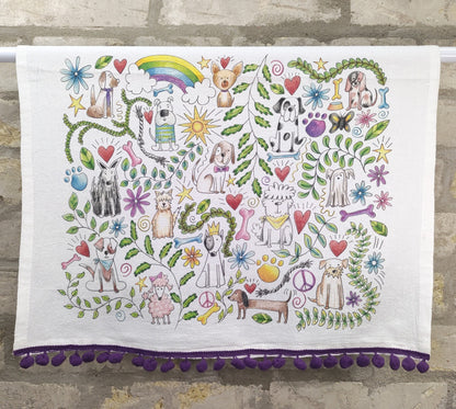 Doodle Dog Greeting Card