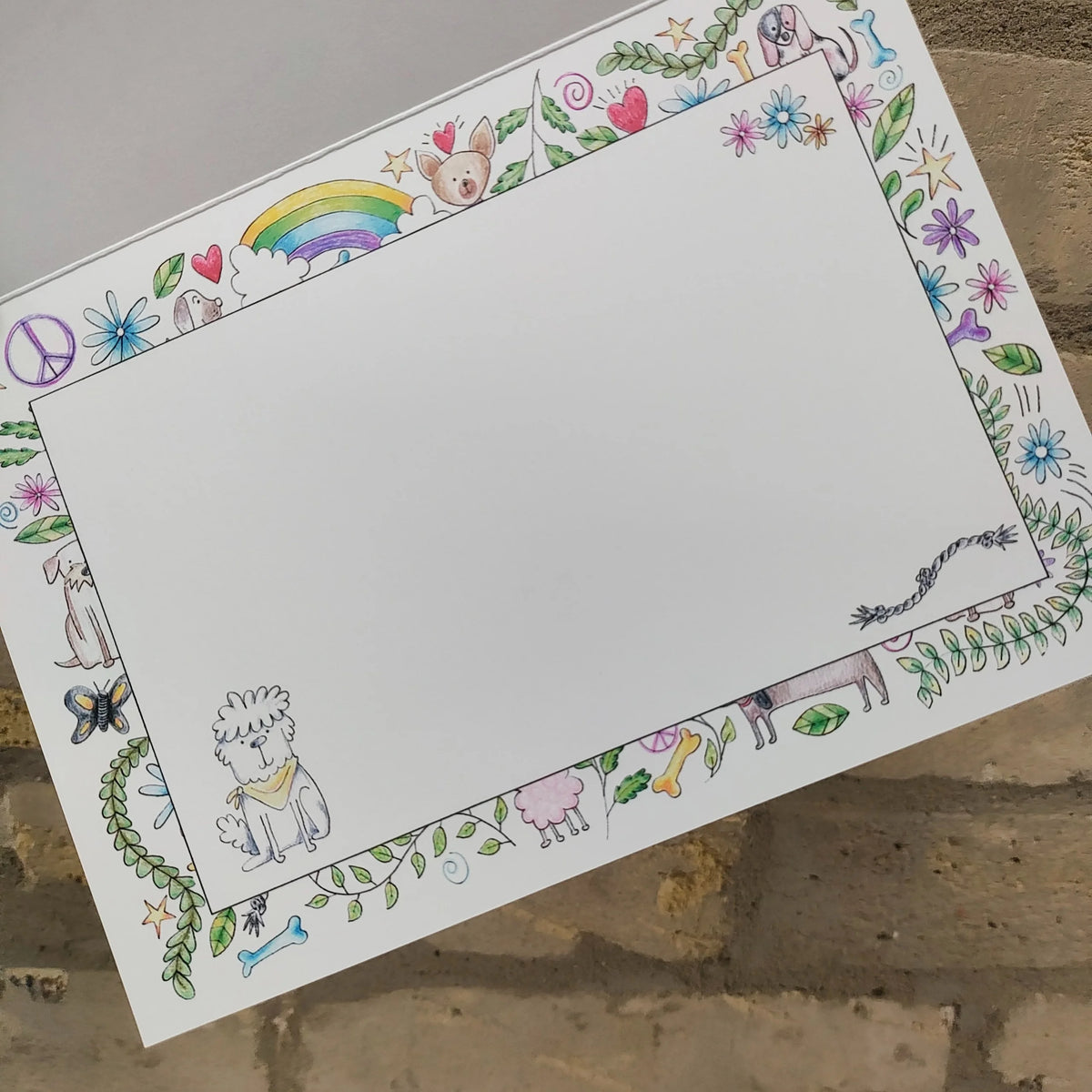 Doodle Dog Greeting Card