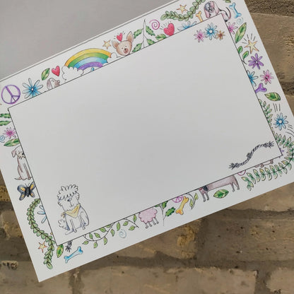Doodle Dog Greeting Card