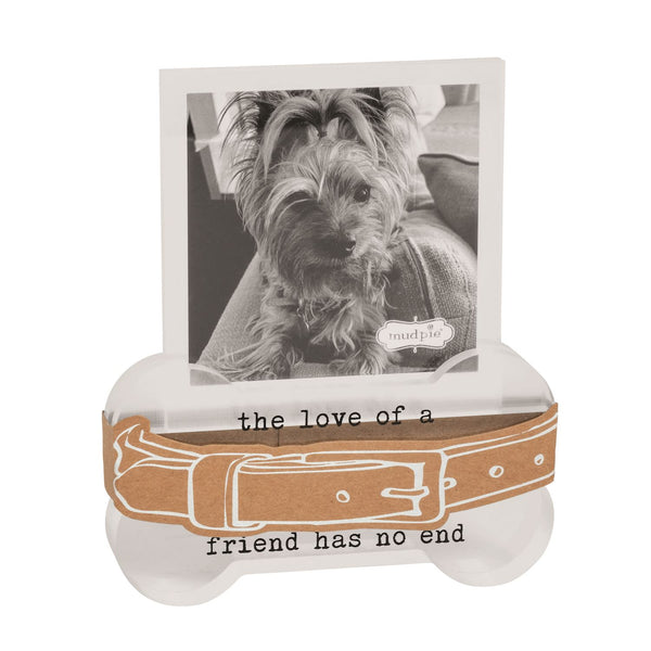 The love of a friend has no end collar holder