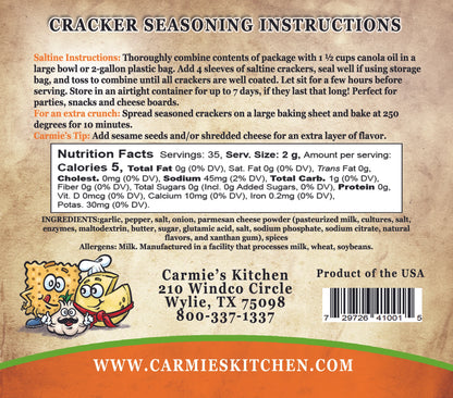 Seasoned Cracker Mixes – Choose Your Flavor