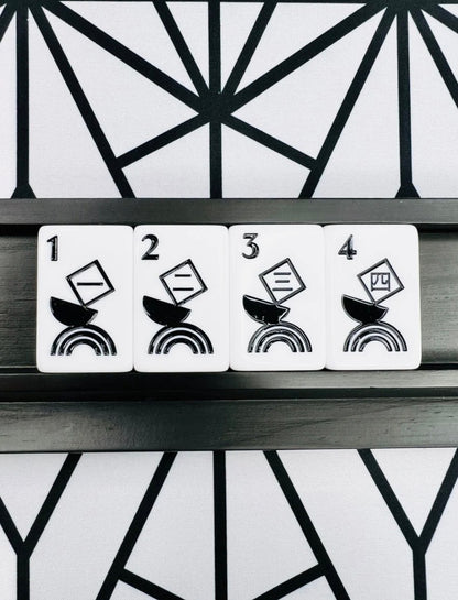 Art Deco Luxury Mahjong Tiles