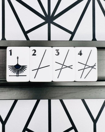 Art Deco Luxury Mahjong Tiles