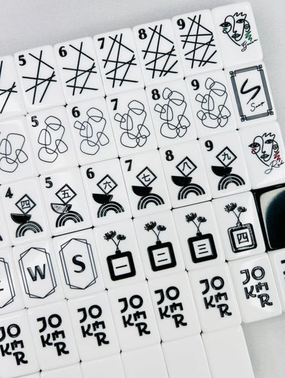 Art Deco Luxury Mahjong Tiles