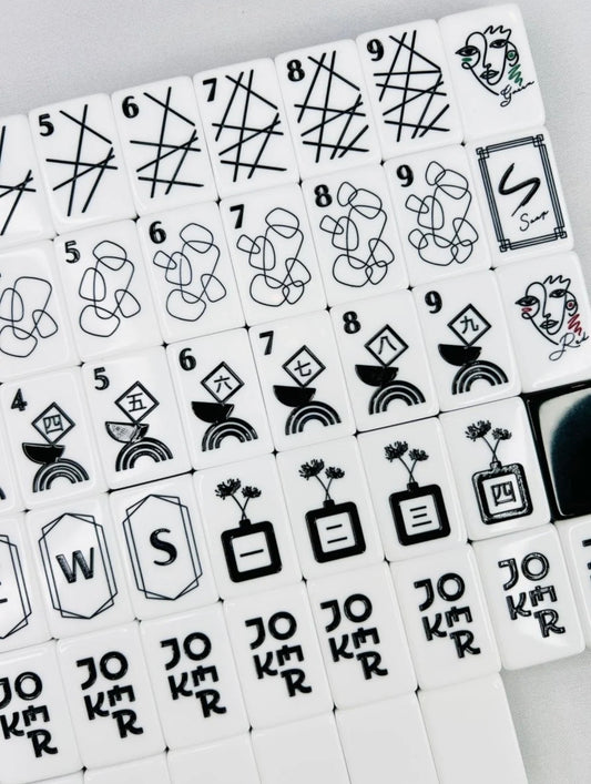 Art Deco Luxury Mahjong Tiles