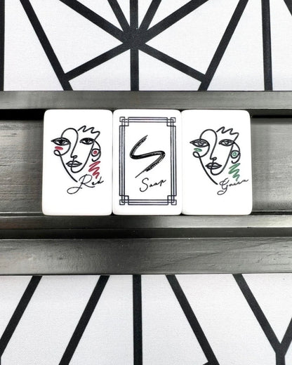 Art Deco Luxury Mahjong Tiles