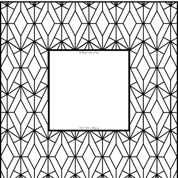 Art Deco Luxury Mahjong Tiles
