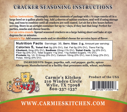 Seasoned Cracker Mixes – Choose Your Flavor